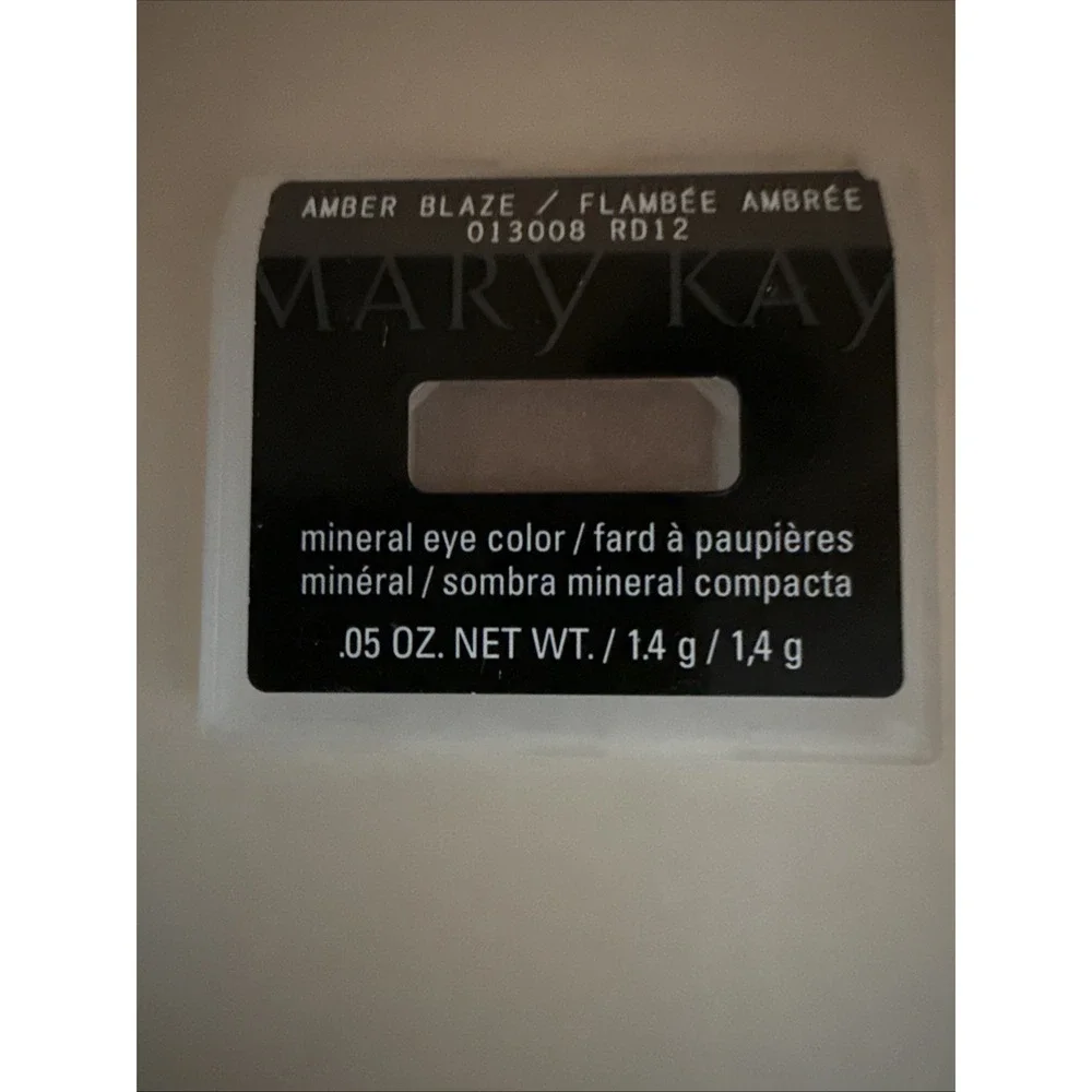 Mary Kay Mineral Eye Color Amber‎ Blaze 2007 Discontinued Magnetic